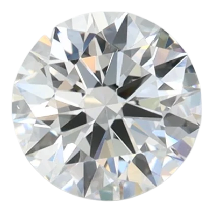 0.71 Carat D VVS1 Round Lab Diamond