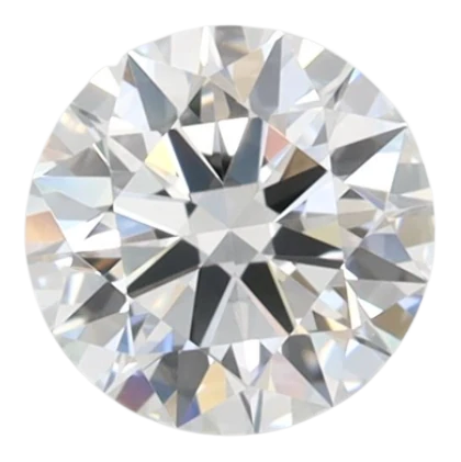 0.71 Carat D VVS1 Round Lab Diamond