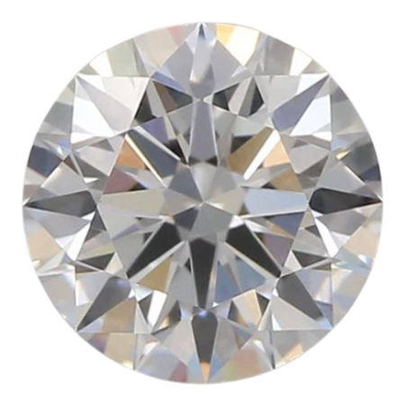 0.71 Carat D VVS2 Round Lab Diamond