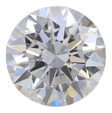 0.71 Carat D VVS2 Round Lab Diamond