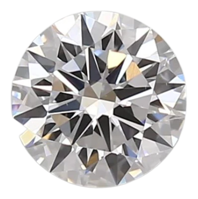 0.71 Carat D VVS2 Round Lab Diamond