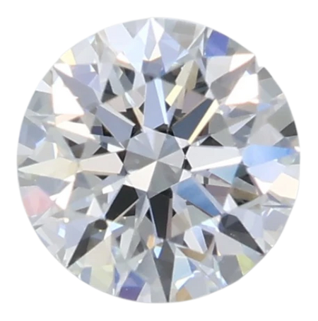 0.71 Carat D VVS2 Round Lab Diamond