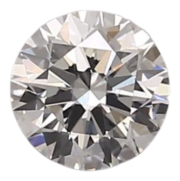 0.71 Carat D VVS2 Round Lab Diamond