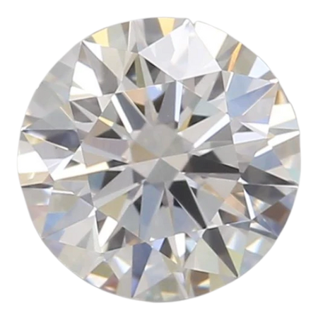 0.72 Carat D VVS2 Round Lab Diamond