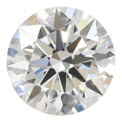 0.73 Carat D IF Round Lab Diamond