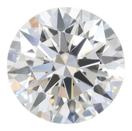 0.73 Carat D VVS1 Round Lab Diamond
