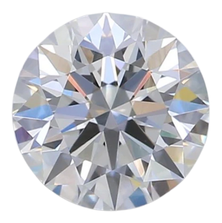 0.73 Carat D VVS2 Round Lab Diamond