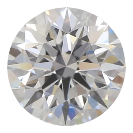 0.73 Carat D VVS2 Round Lab Diamond