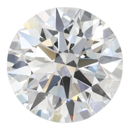 0.74 Carat D IF Round Lab Diamond