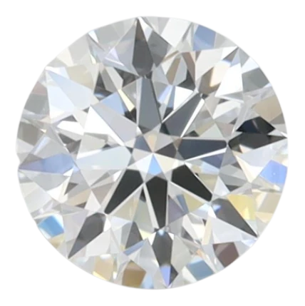 0.74 Carat D IF Round Lab Diamond