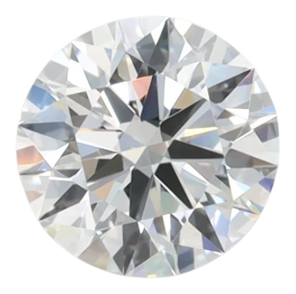 0.74 Carat D VVS1 Round Lab Diamond