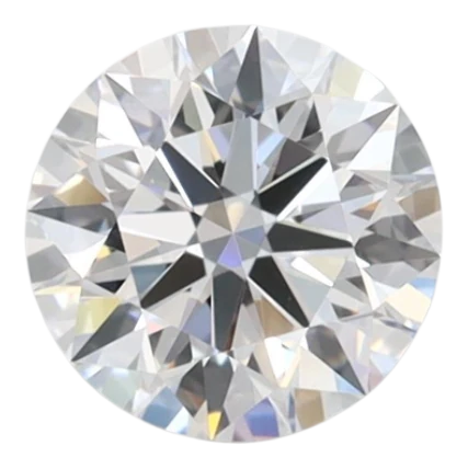 0.74 Carat D VVS1 Round Lab Diamond