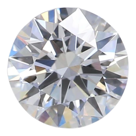 0.74 Carat D VVS2 Round Lab Diamond
