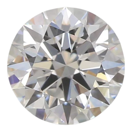 0.74 Carat D VVS2 Round Lab Diamond