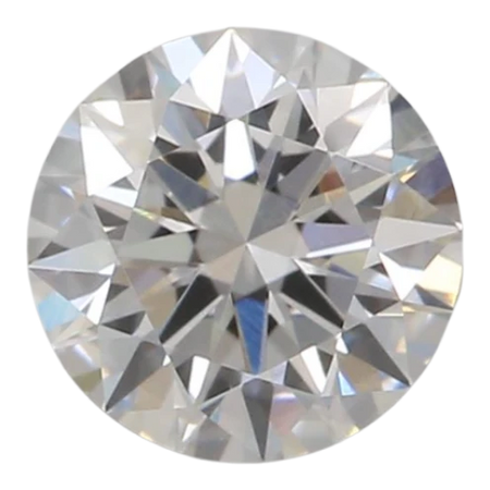 0.74 Carat D VVS2 Round Lab Diamond