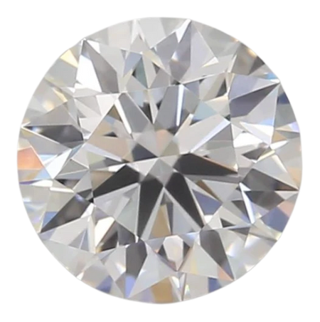 0.74 Carat D VVS2 Round Lab Diamond