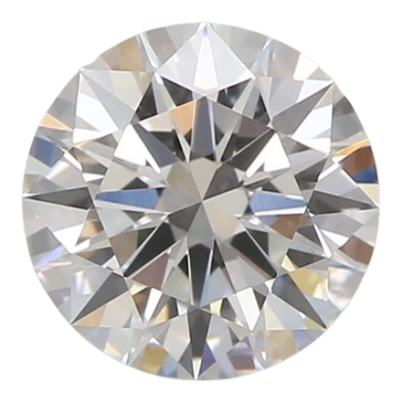 0.74 Carat D VVS2 Round Lab Diamond