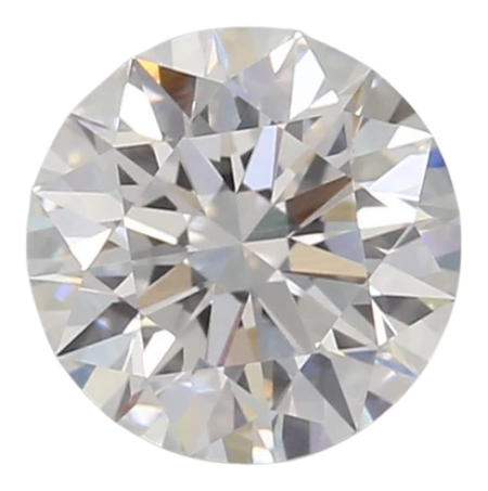 0.74 Carat D VVS2 Round Lab Diamond