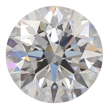 0.74 Carat D VVS2 Round Lab Diamond