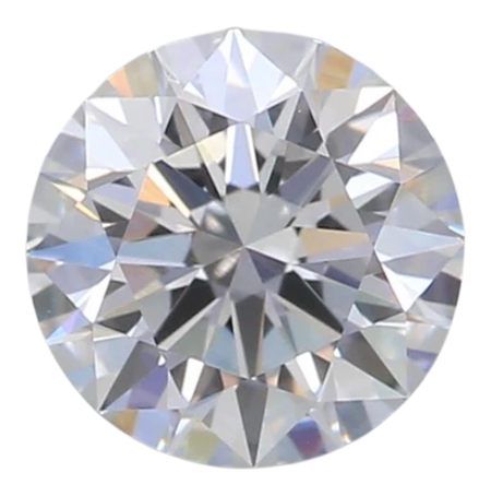 0.74 Carat E VVS2 Round Lab Diamond