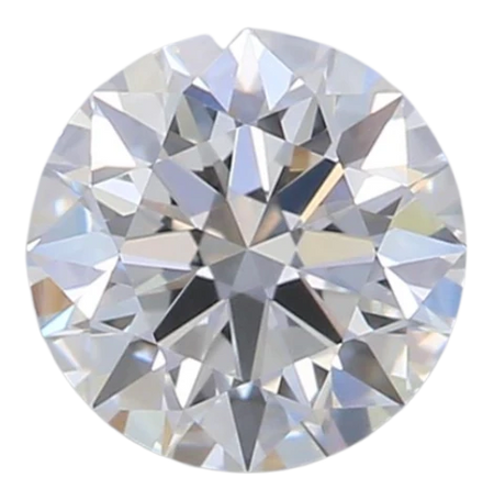 0.74 Carat E VVS2 Round Lab Diamond