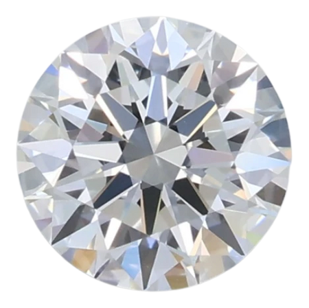 0.76 Carat D VVS2 Round Lab Diamond