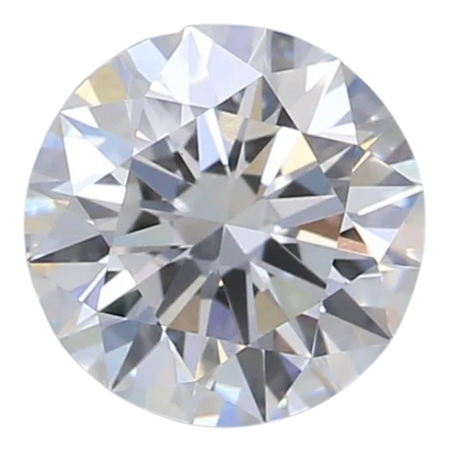 0.76 Carat D VVS2 Round Lab Diamond
