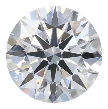 0.77 Carat D VVS2 Round Lab Diamond