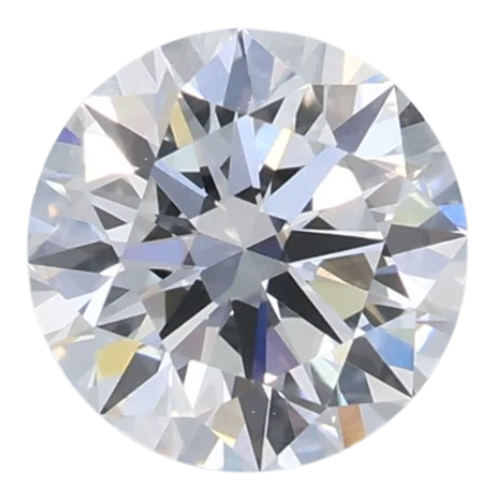 0.77 Carat D VVS2 Round Lab Diamond