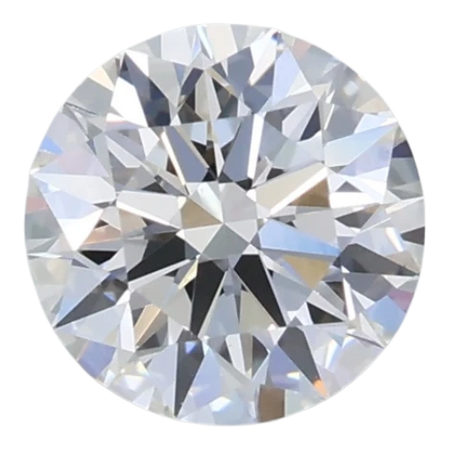 0.77 Carat D VVS2 Round Lab Diamond