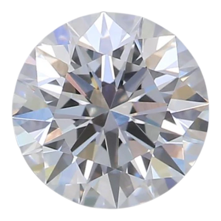 0.77 Carat D VVS2 Round Lab Diamond