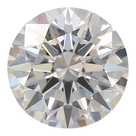 0.77 Carat D VVS2 Round Lab Diamond