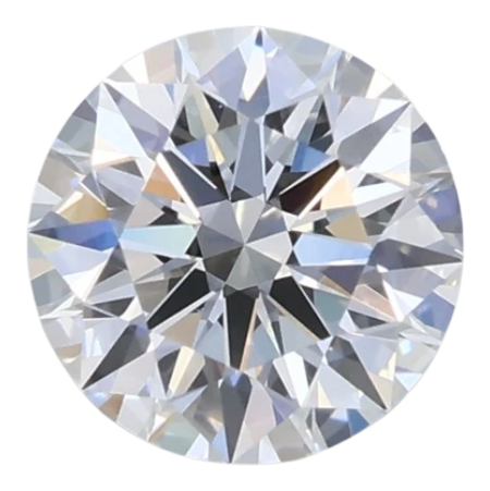 0.77 Carat D VVS2 Round Lab Diamond