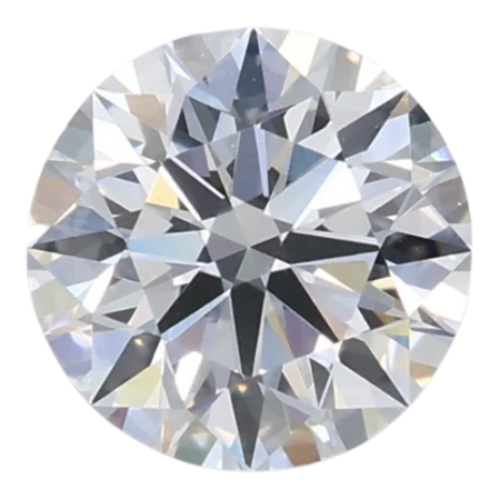 0.77 Carat D VVS2 Round Lab Diamond
