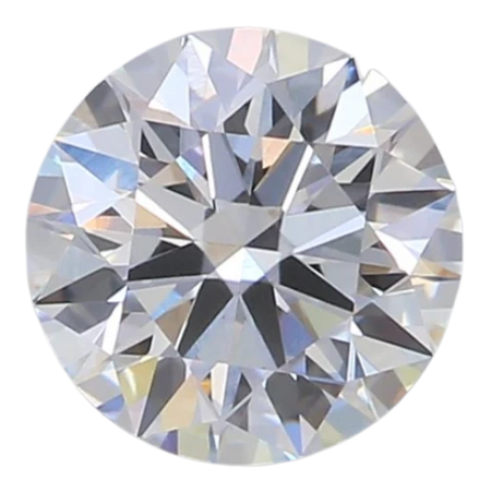 0.77 Carat D VVS2 Round Lab Diamond