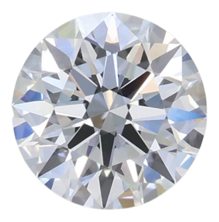 0.77 Carat D VVS2 Round Lab Diamond