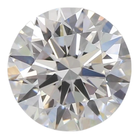 0.77 Carat D VVS2 Round Lab Diamond