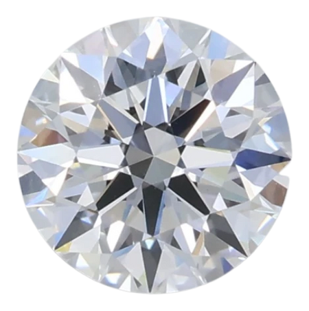 0.77 Carat D VVS2 Round Lab Diamond