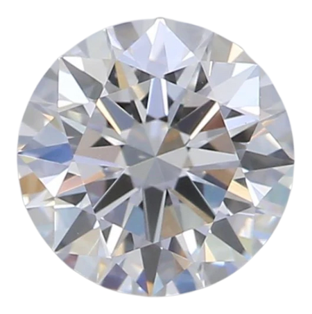 0.77 Carat D VVS2 Round Lab Diamond