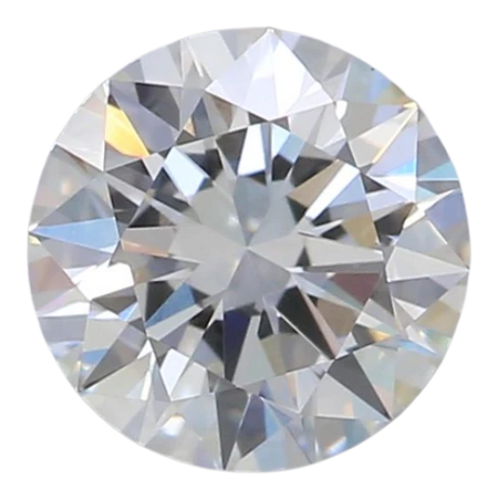 0.77 Carat F VVS2 Round Lab Diamond