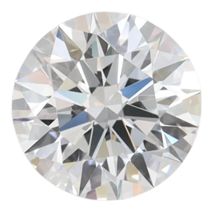 0.78 Carat D IF Round Lab Diamond