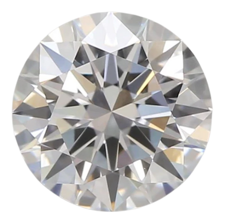 0.79 Carat D VVS2 Round Lab Diamond