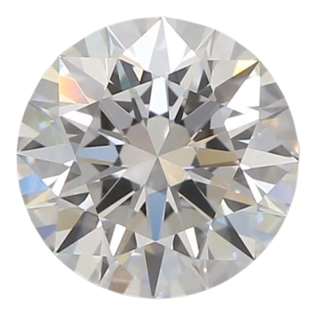 0.79 Carat D VVS2 Round Lab Diamond