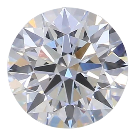 0.79 Carat D VVS2 Round Lab Diamond
