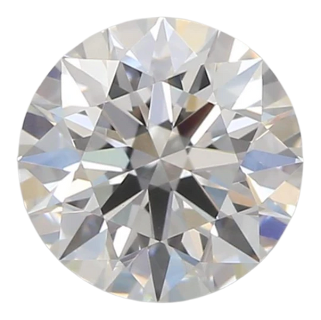 0.79 Carat D VVS2 Round Lab Diamond