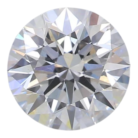0.79 Carat D VVS2 Round Lab Diamond