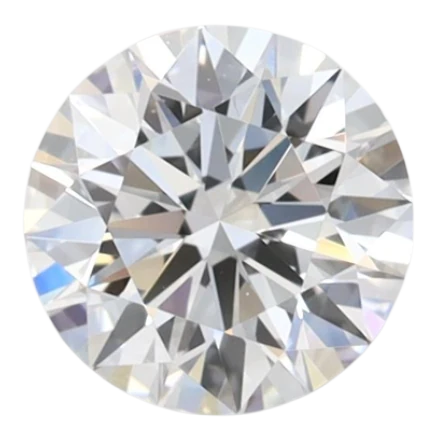 0.81 Carat D IF Round Lab Diamond