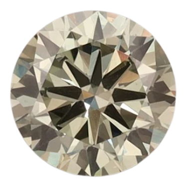 0.82 Carat Green VS2 Round Lab Diamond