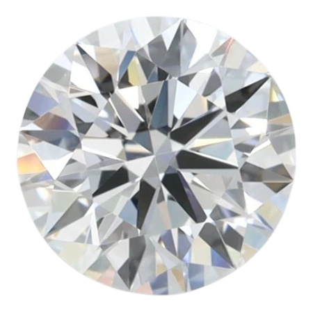 0.91 Carat D IF Round Lab Diamond