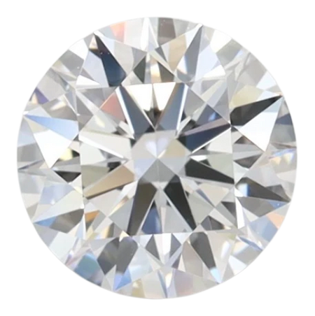0.92 Carat D IF Round Lab Diamond